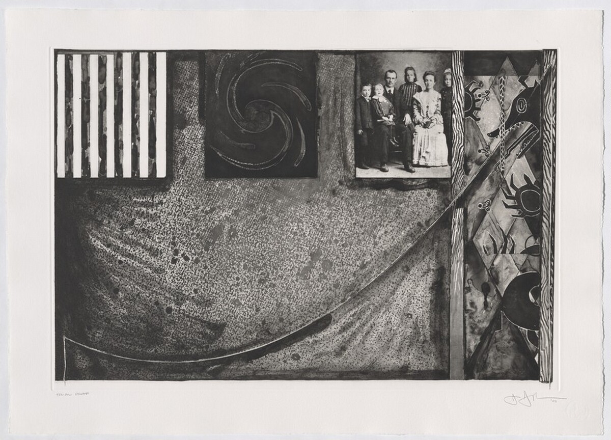 Untitled [trial proof] by Jasper Johns
