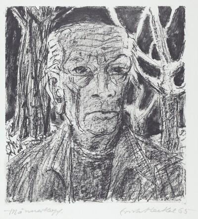 Männenkopf (Self-Portrait)