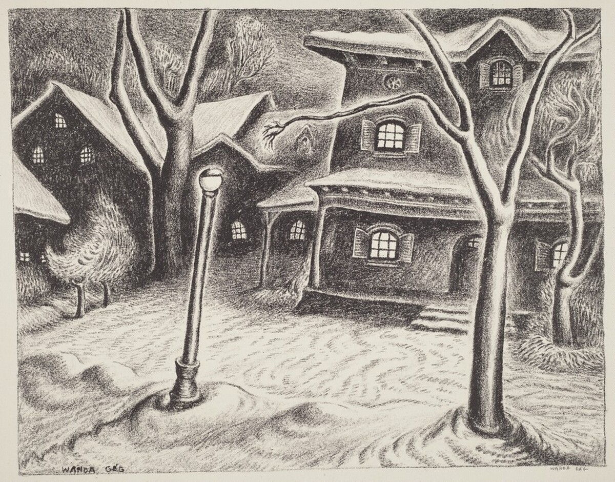 Winter Twilight by Wanda Gág