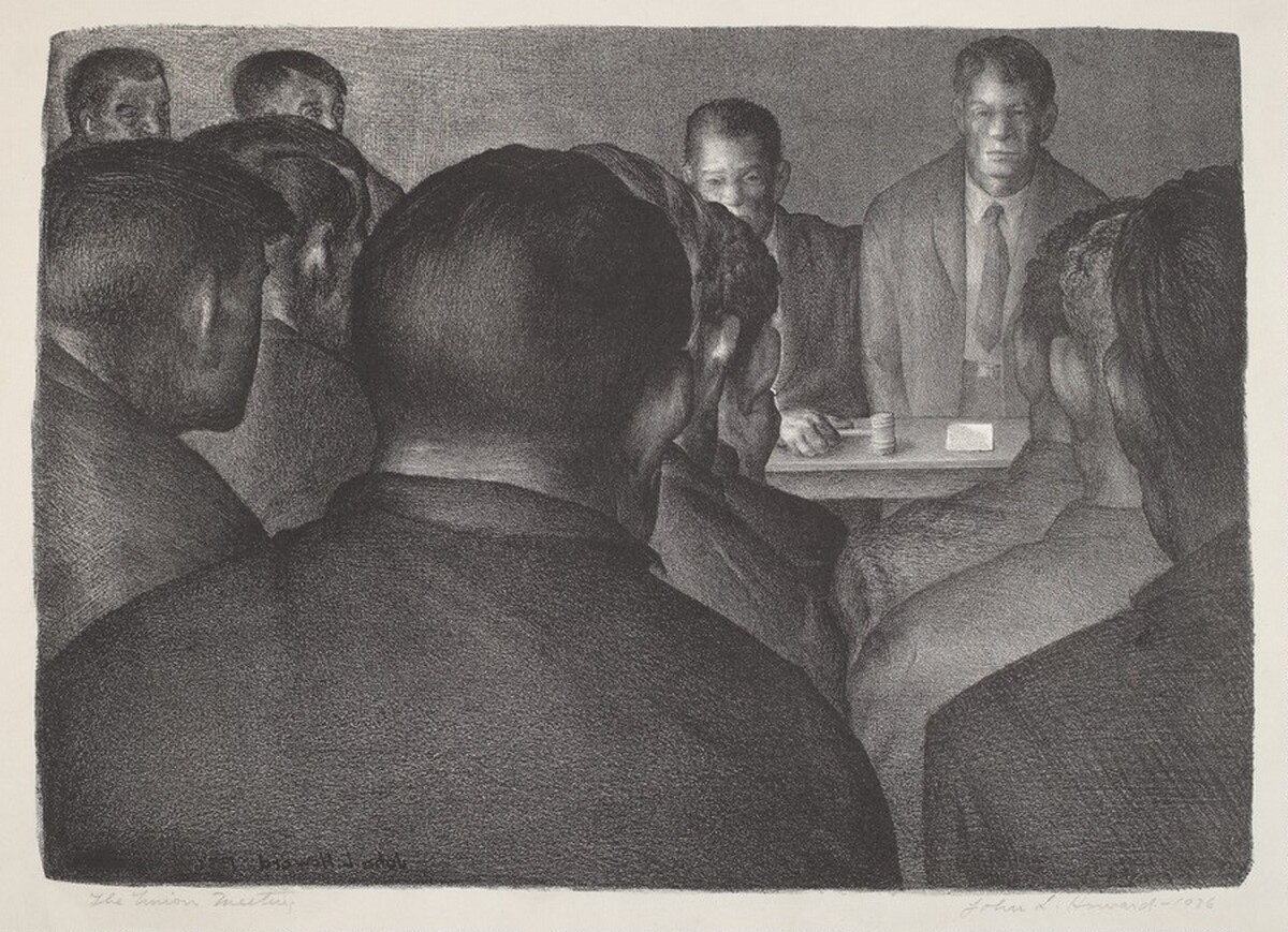The Union Meeting by John Langley Howard