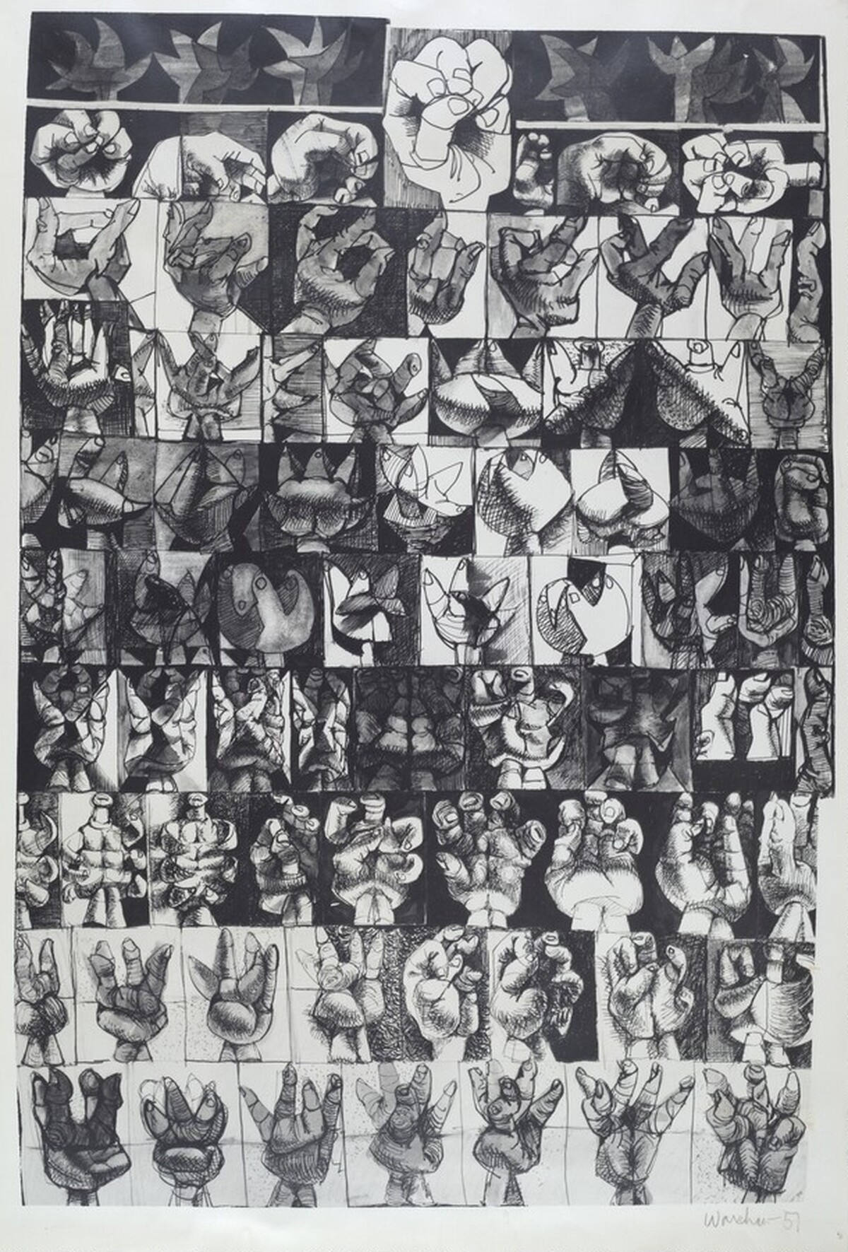 Hands by Howard Warshaw
