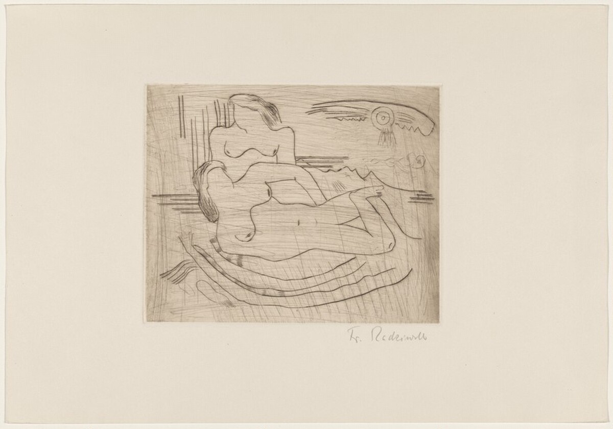 Frauen am Strand [Women on the Beach] by Franz Radziwill