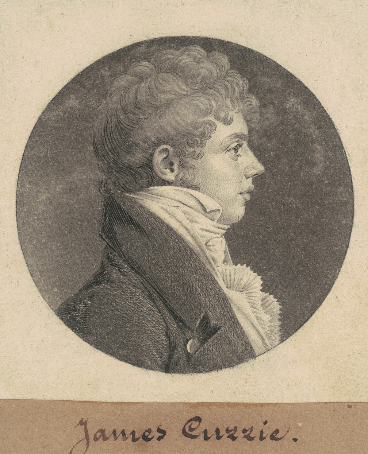 James Currie by Charles B. J. Févret de Saint-Mémin