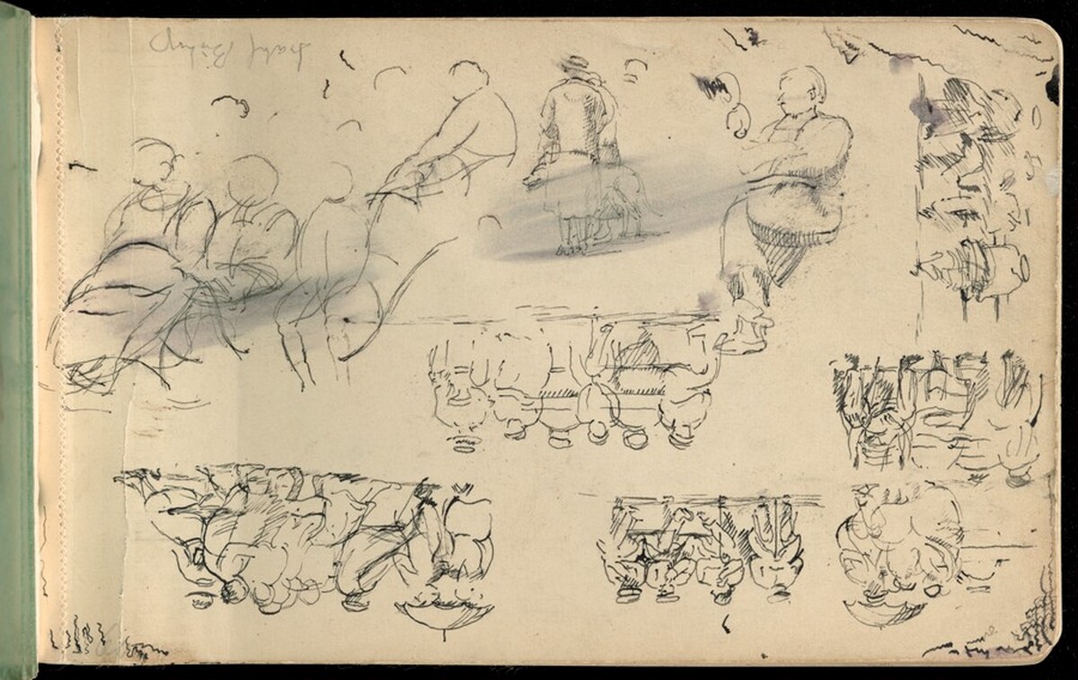 Isabel Bishop Early Sketchbook by Isabel Bishop