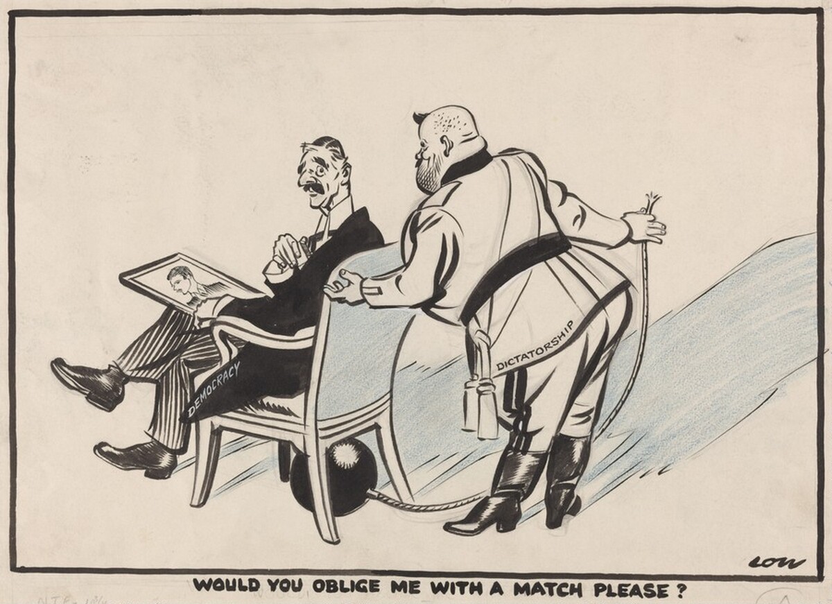 Would You Oblige Me with a Match Please? by David Low