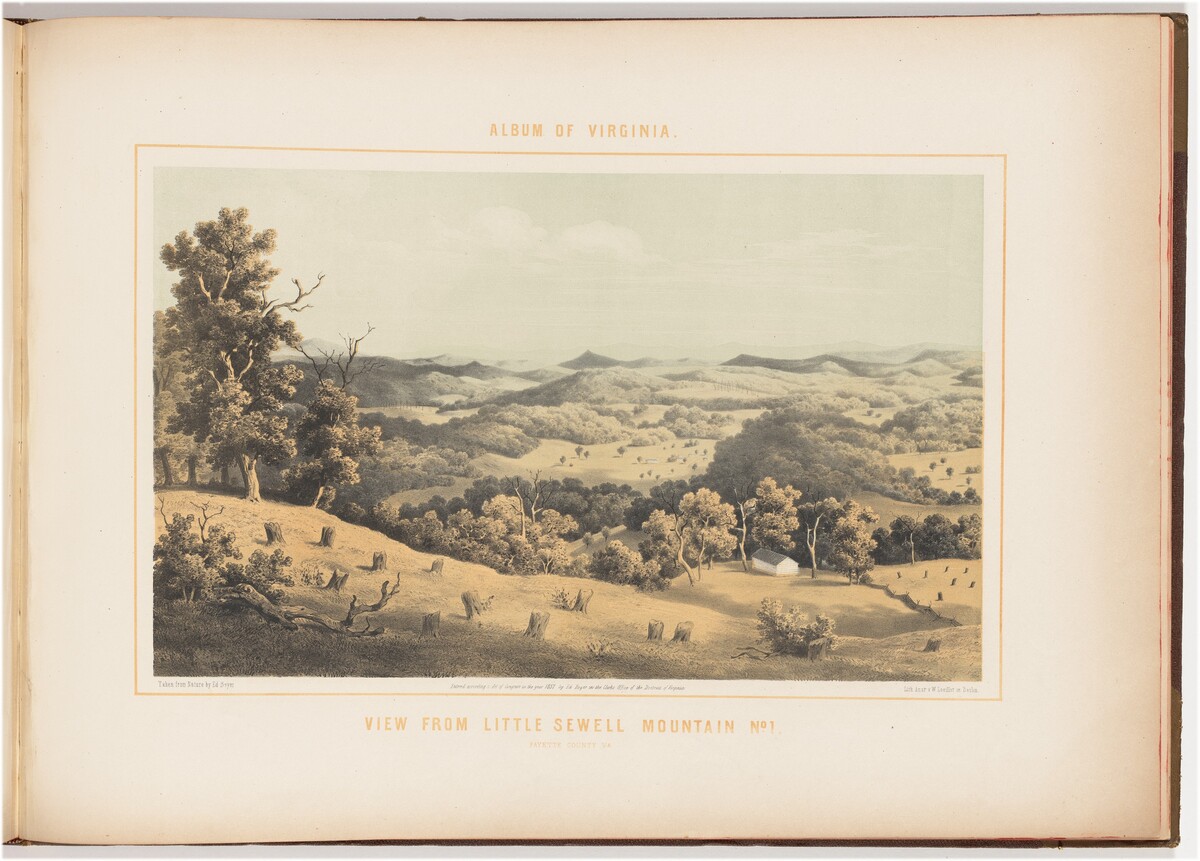View from Little Sewell Mountain, No. 1 by after Edward Beyer