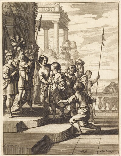 Illustration to Jean Desmarets' "L'Ariane"