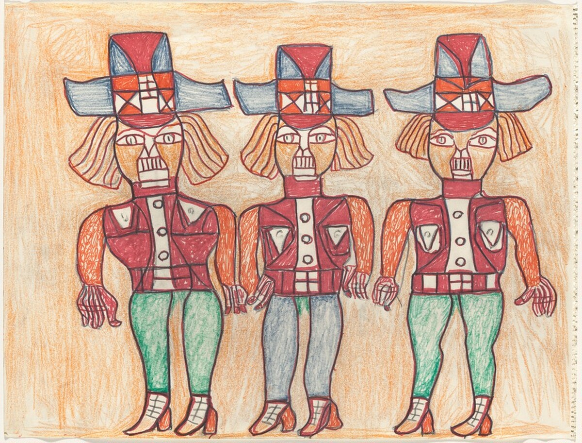 Old Man Cartwright with Adam and Little Joe by Henry Speller