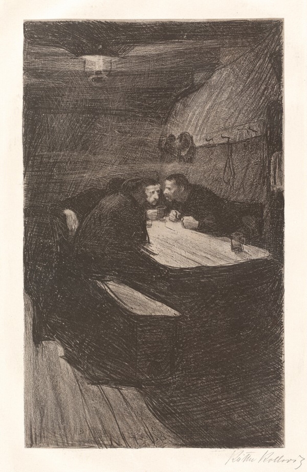 Conspiracy (Beratung) by Käthe Kollwitz