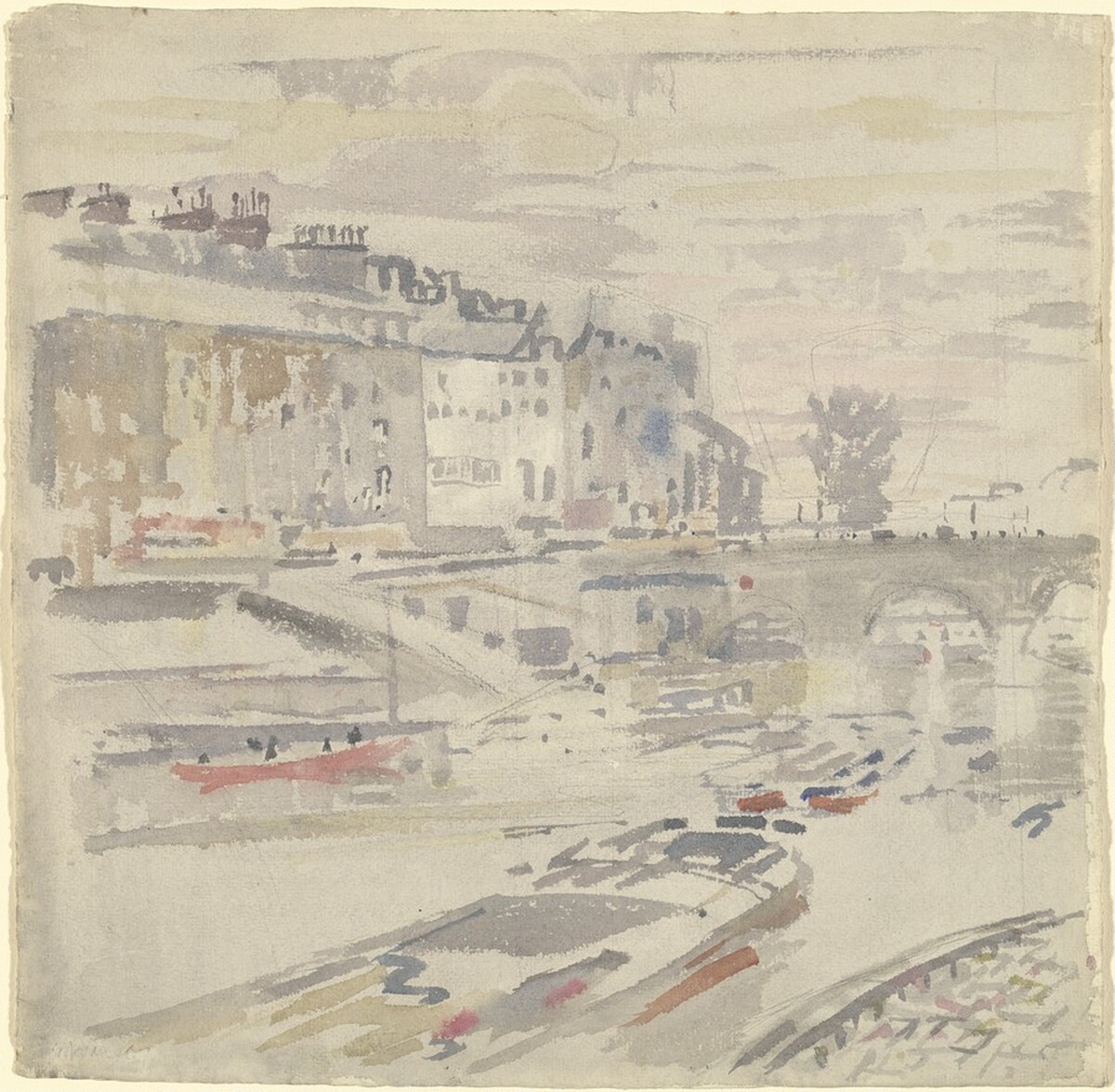 The Seine, Paris by John Marin