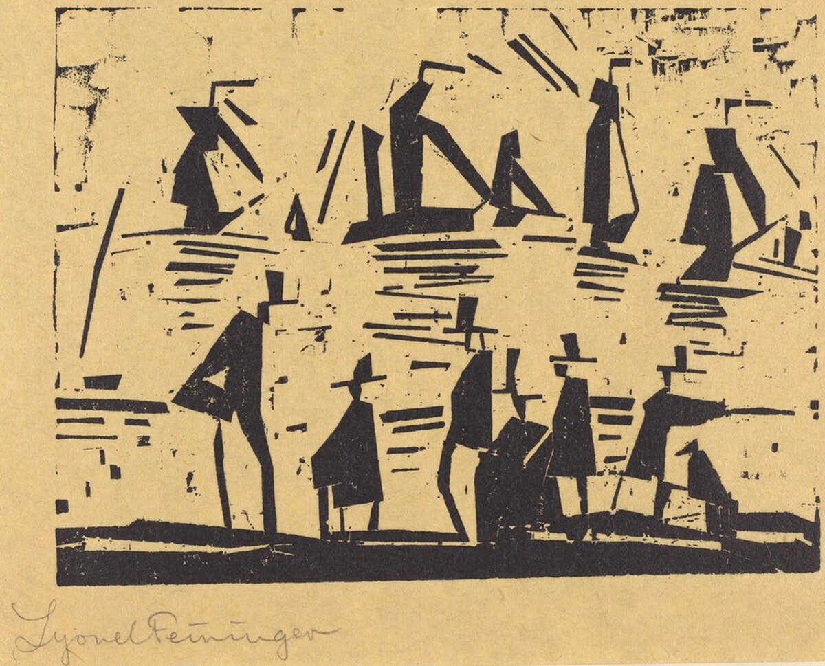 Fishing Boats (Fischerboote) by Lyonel Feininger