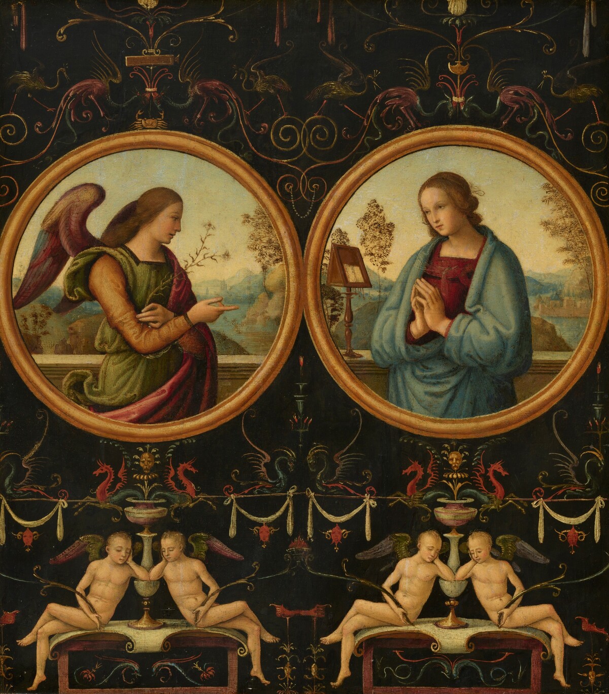 The Annunciation by Giannicola di Paolo