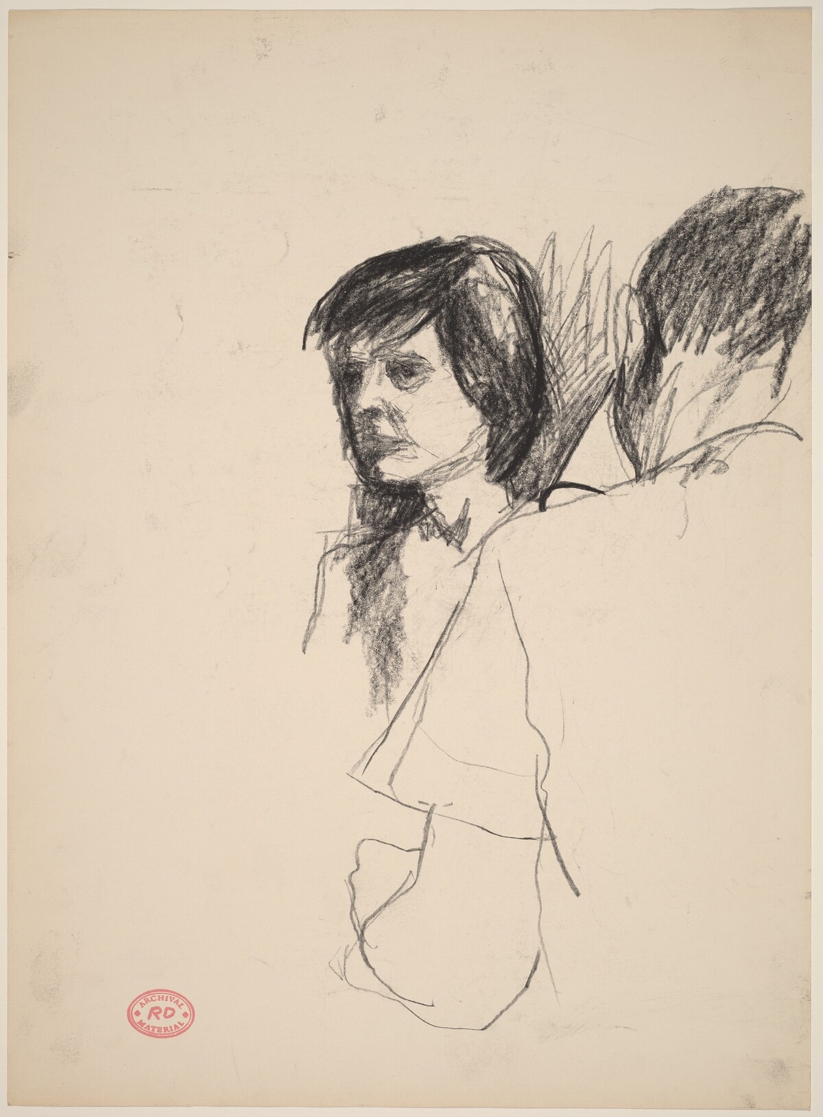 Untitled [two figures] by Richard Diebenkorn