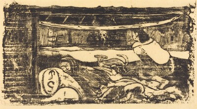 Interior of a Hut (Interieur de case)