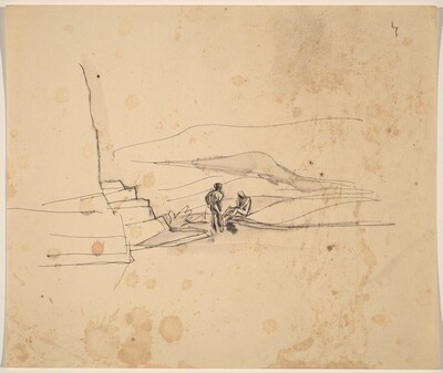 Two Figures in a Landscape