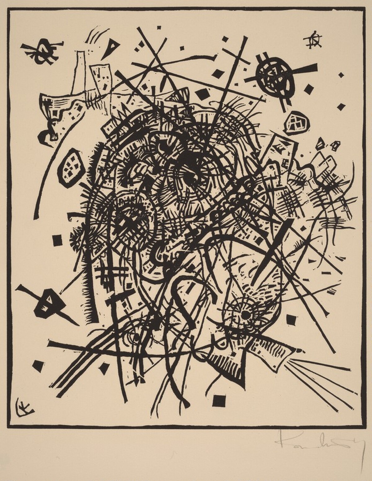 Small Worlds VIII by Wassily Kandinsky