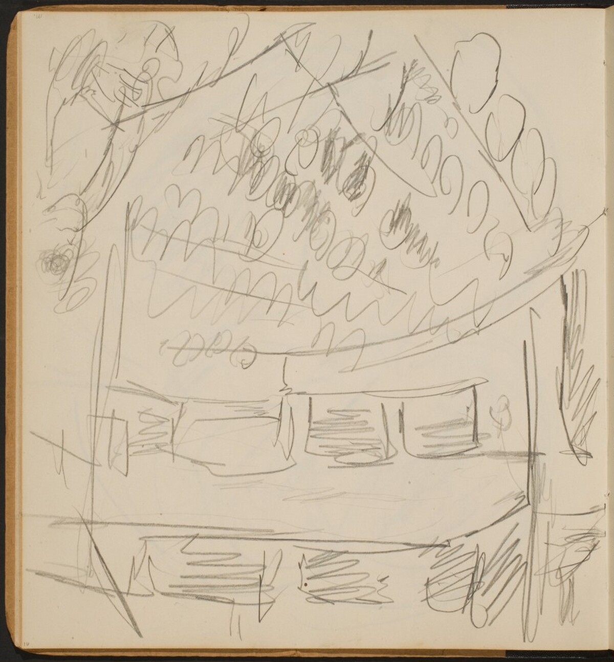 Zuschauerraum eines Theaters (Theater Auditorium) [p. 16] by Max Beckmann