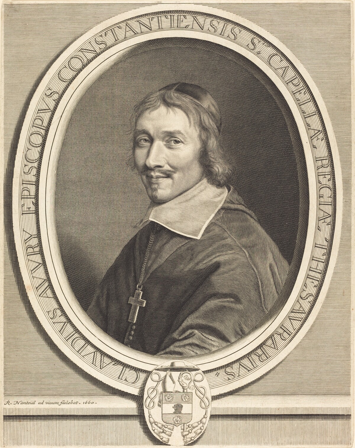 Claude Auvry by Robert Nanteuil