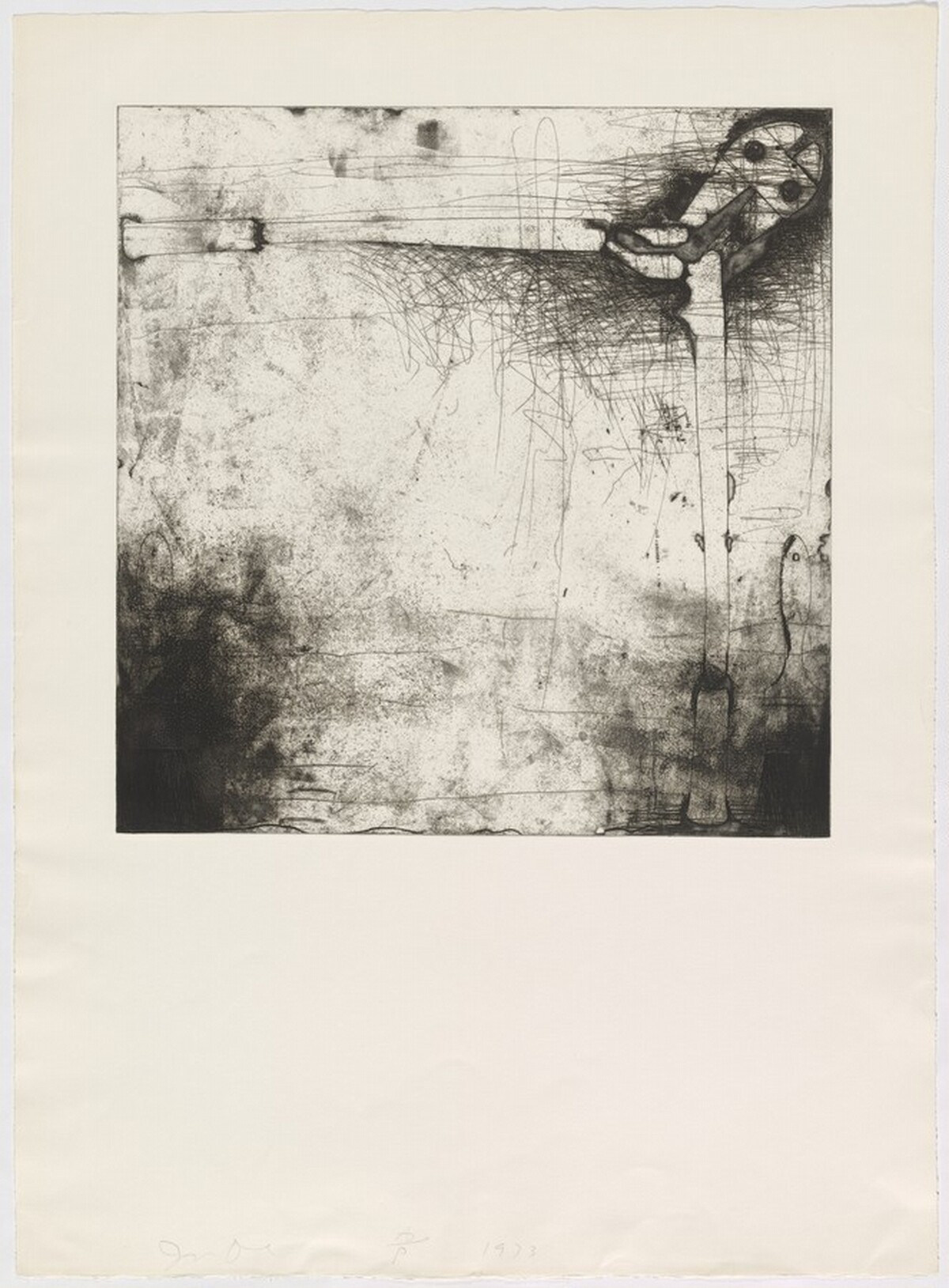 Bolt Cutters (second state) by Jim Dine