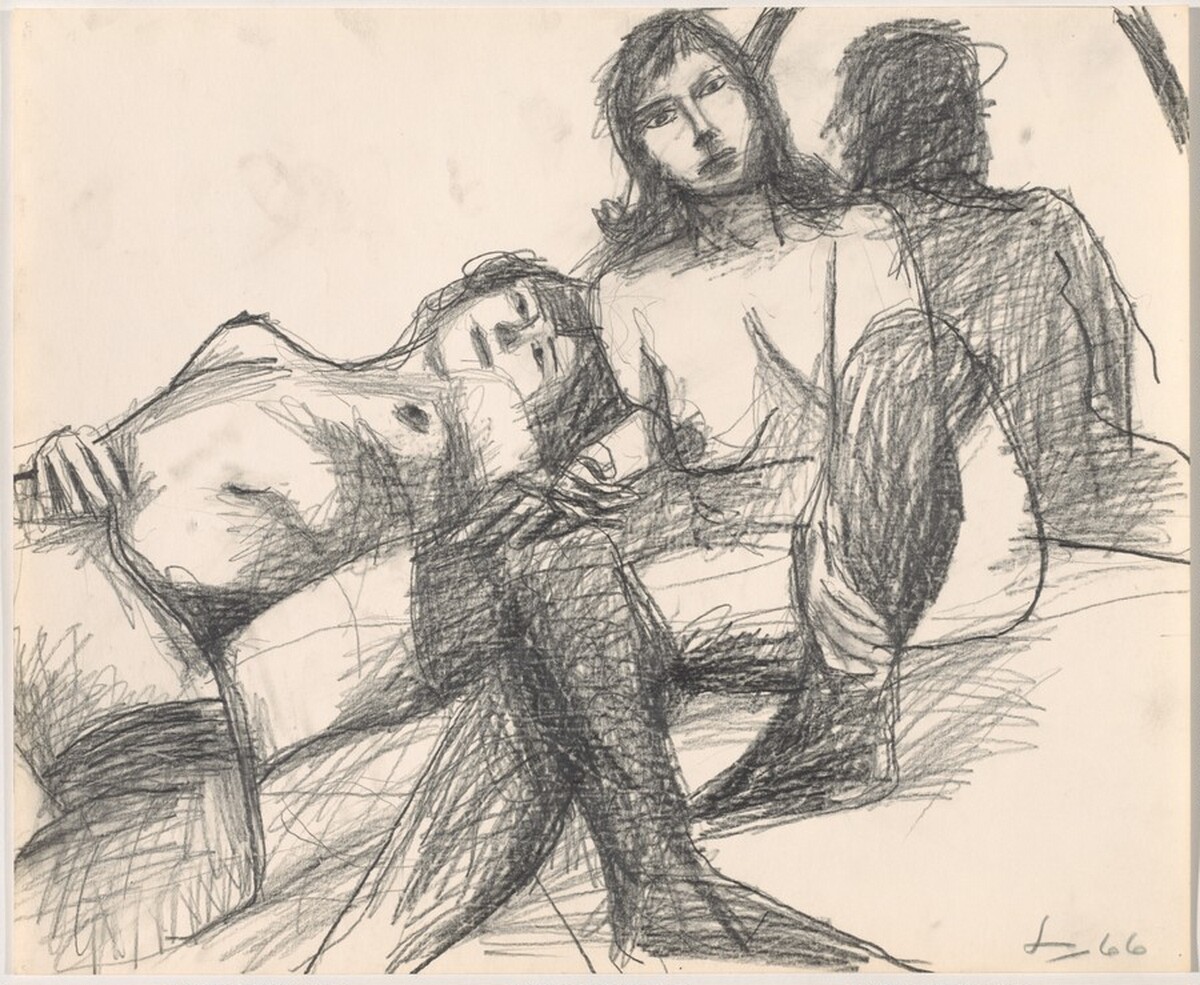 Figure Drawing Series No. 31 by Frank Lobdell