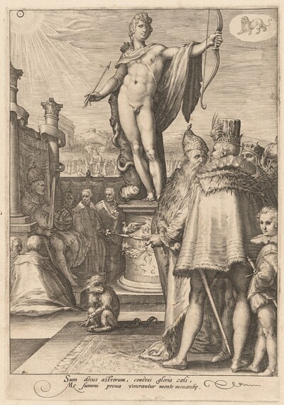 Apollo Presiding Over the Arts of Government