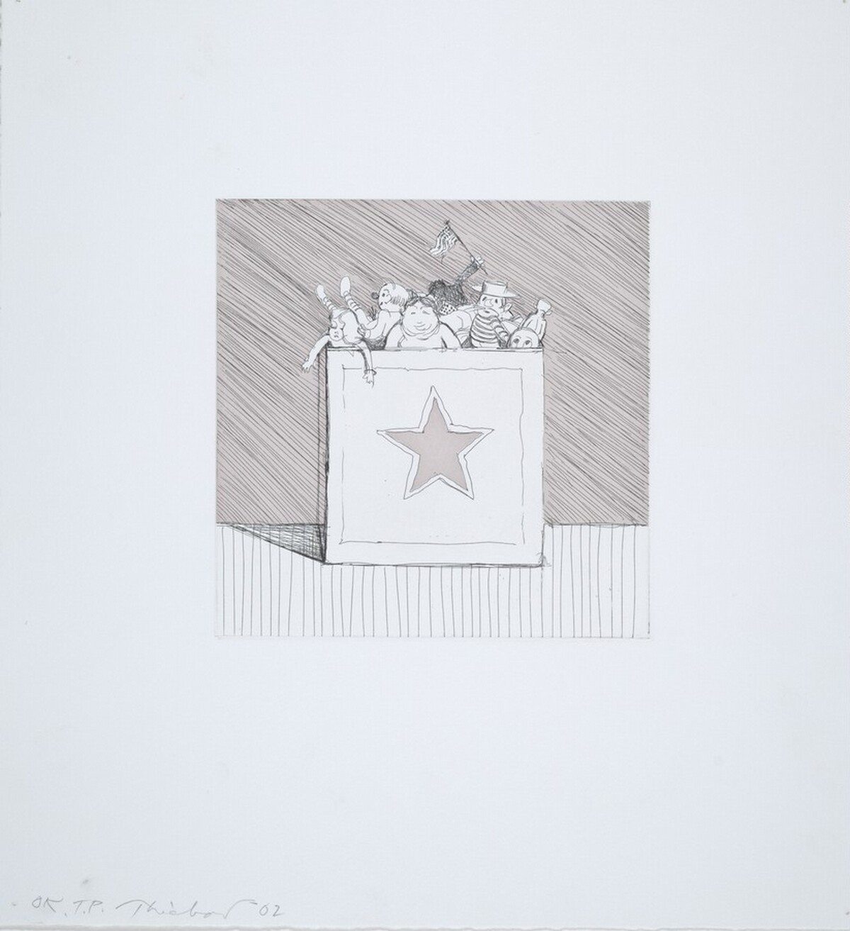 Toy Box by Wayne Thiebaud