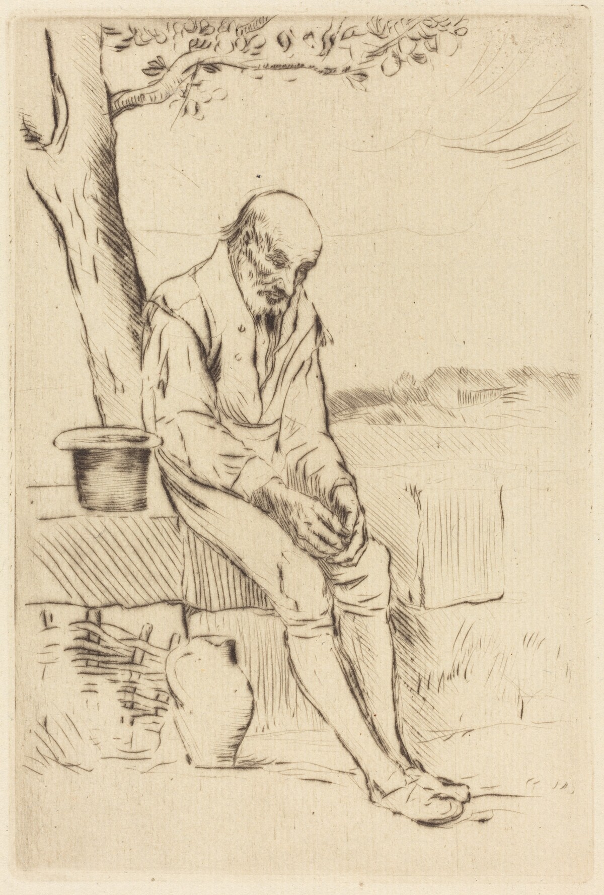 "Since Then" ("Depuis ce temps-la") by Alphonse Legros