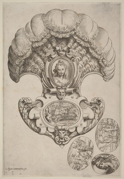 A Headpiece in the Form of a Fan