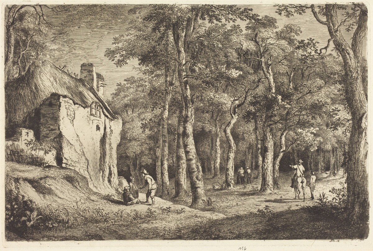 Entree de Foret by Jean-Jacques de Boissieu