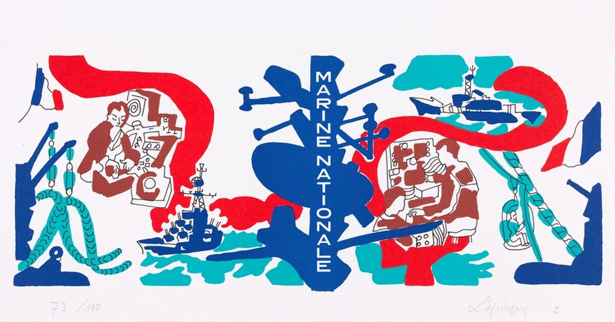 Marine nationale by Charles Lapicque