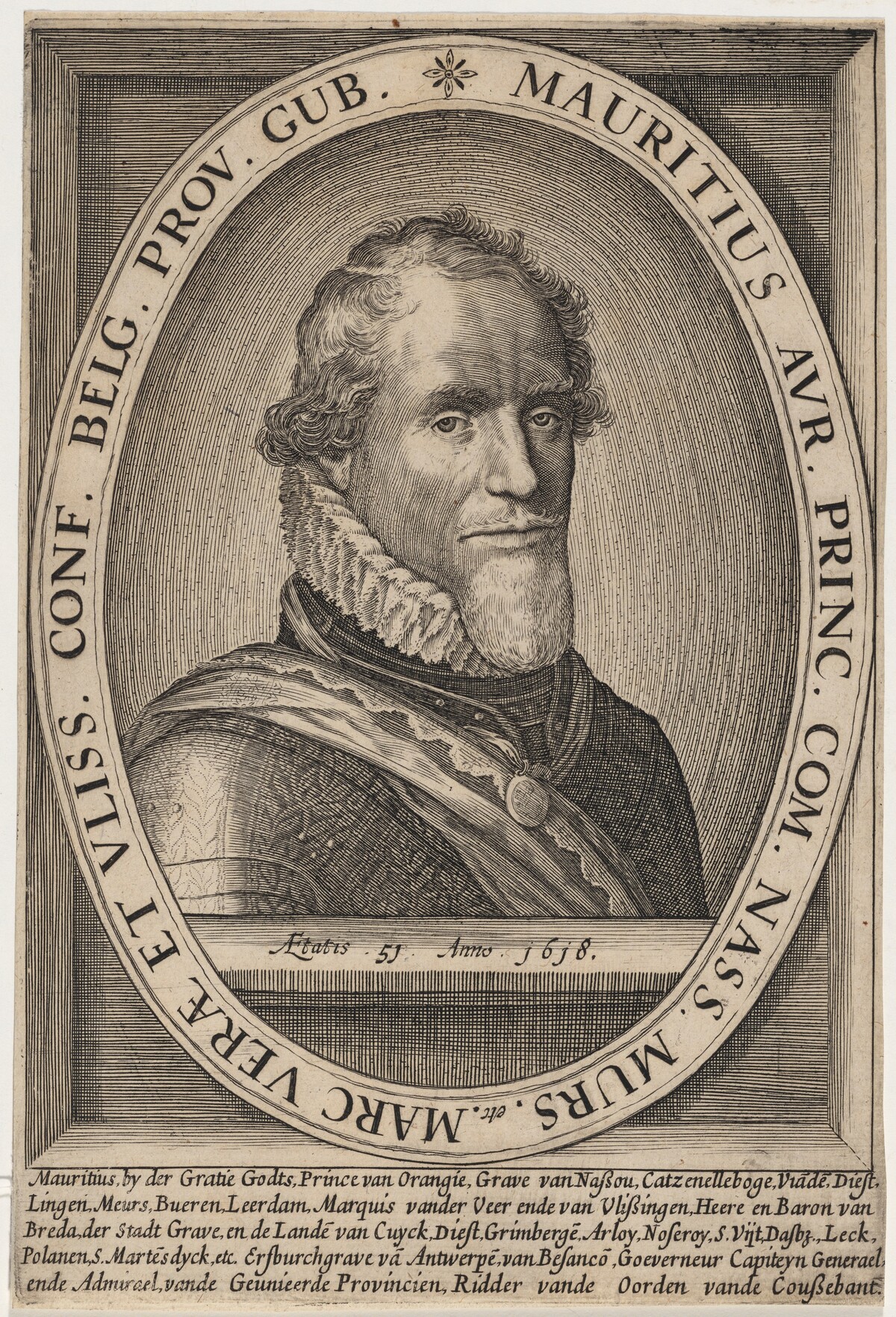 Maurice, Prince of Orange by Unknown Artist