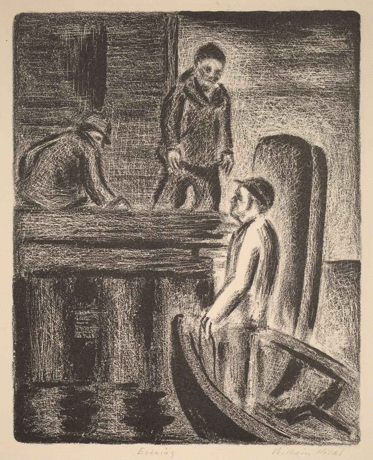 Evening by William P. Hicks