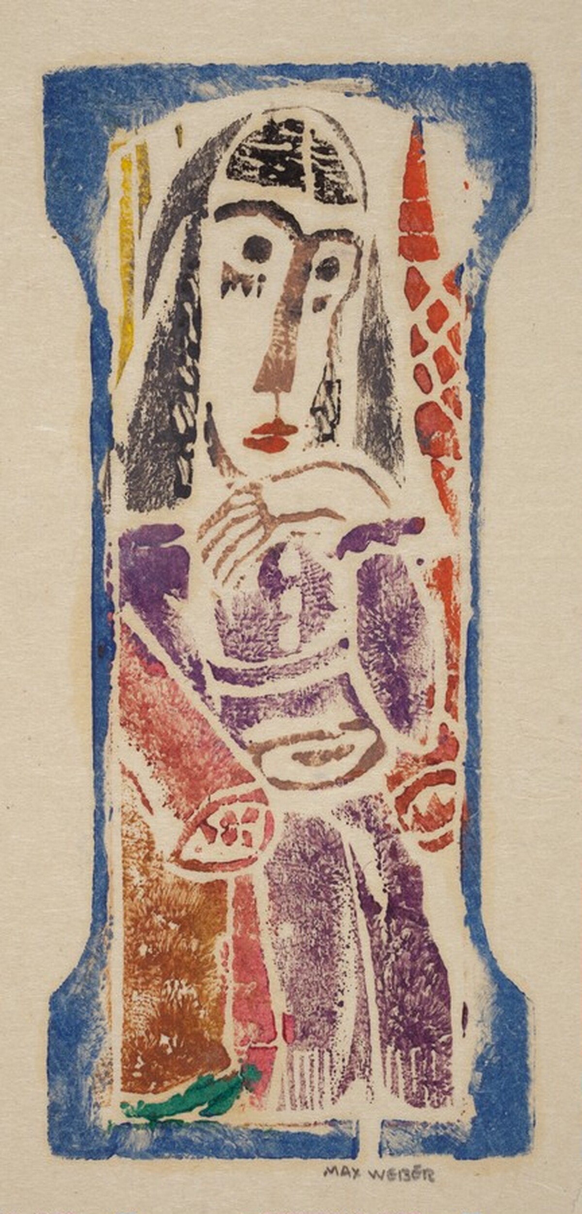 Seated Figure by Max Weber