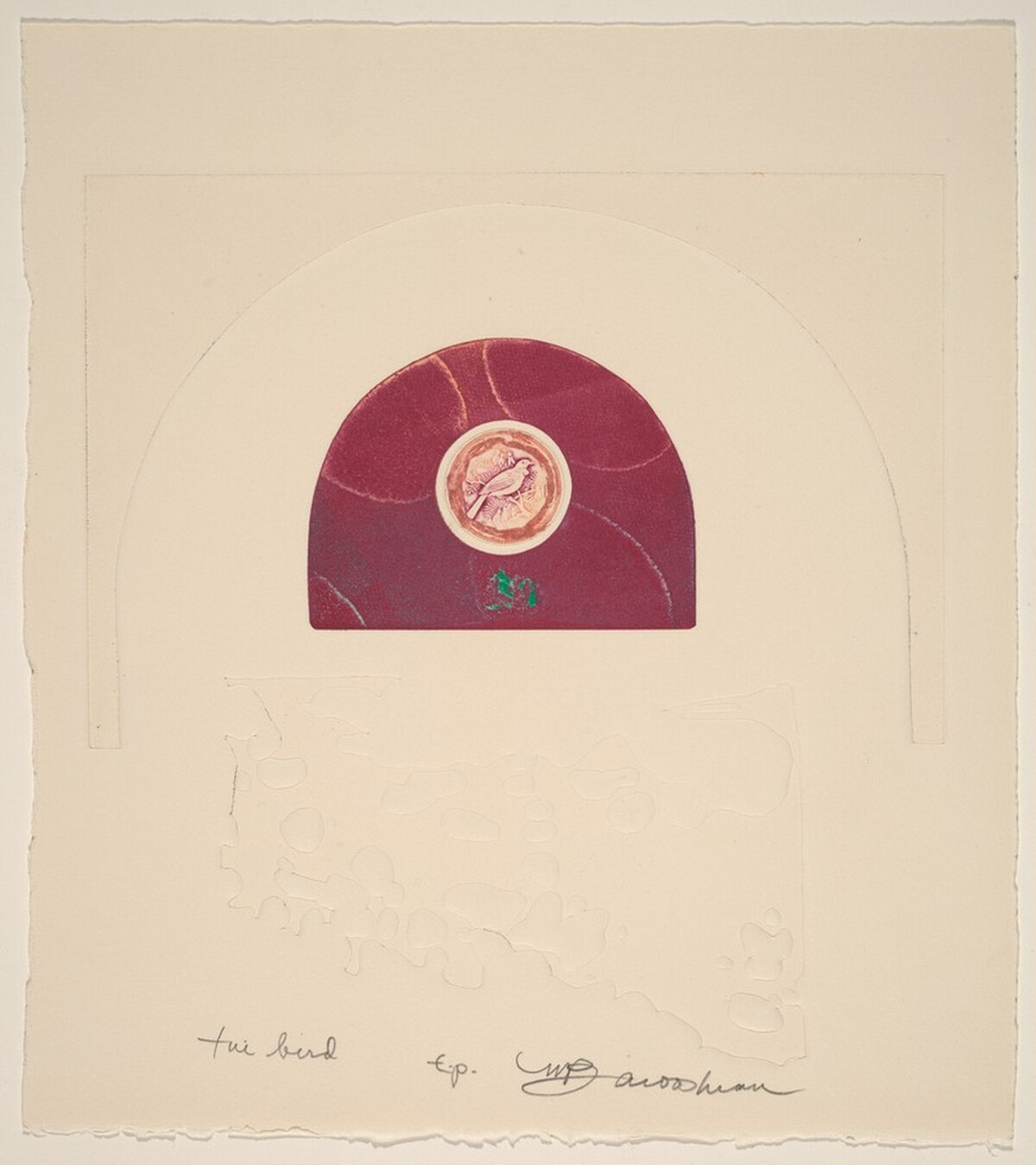 Tui Bird by Martin Barooshian