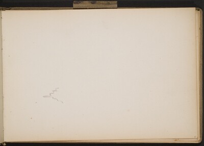 Begonnener Skizze eines Giebels (Beginning Sketch of Gables) [p. 5]