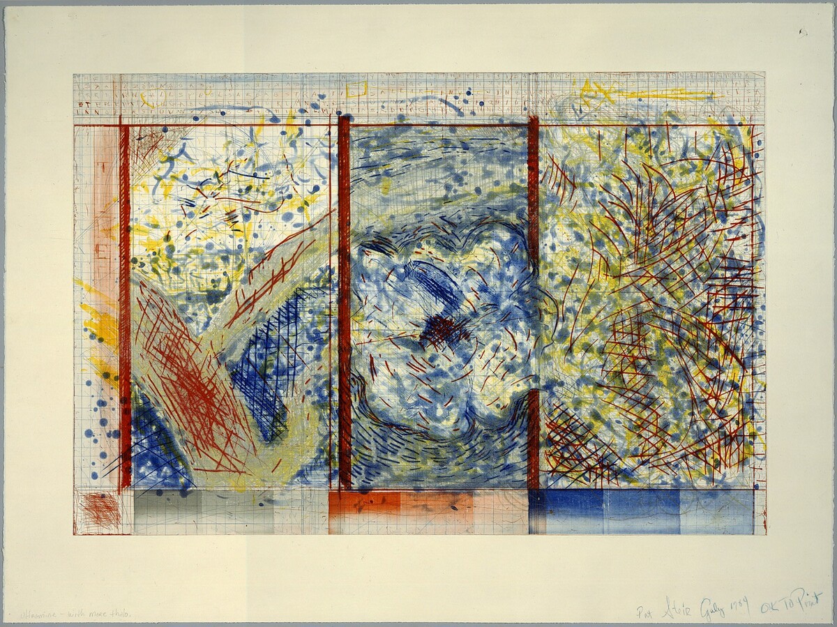 The Tree after Hiroshige by Pat Steir