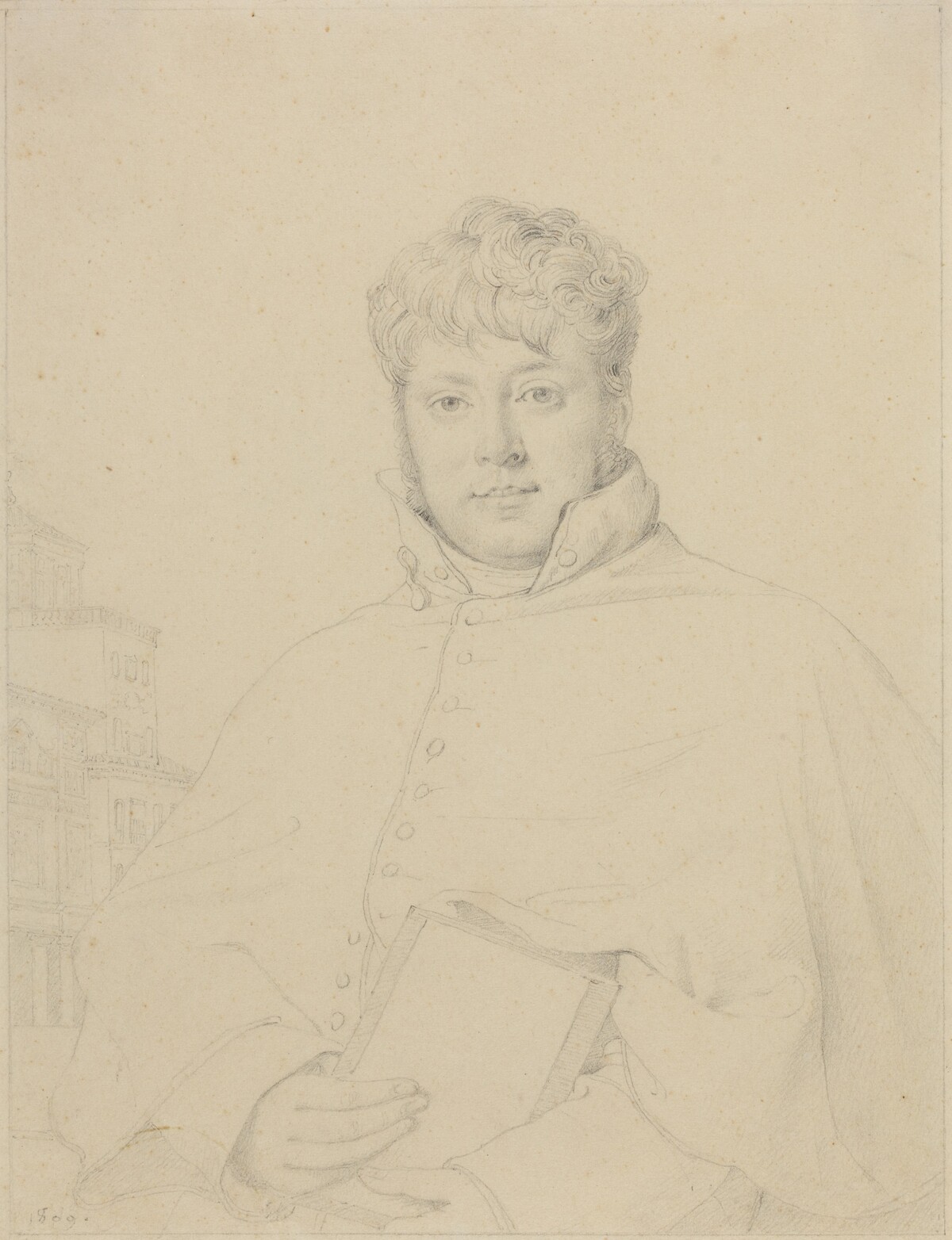 Auguste-Jean-Marie Guénepin by Jean-Auguste-Dominique Ingres