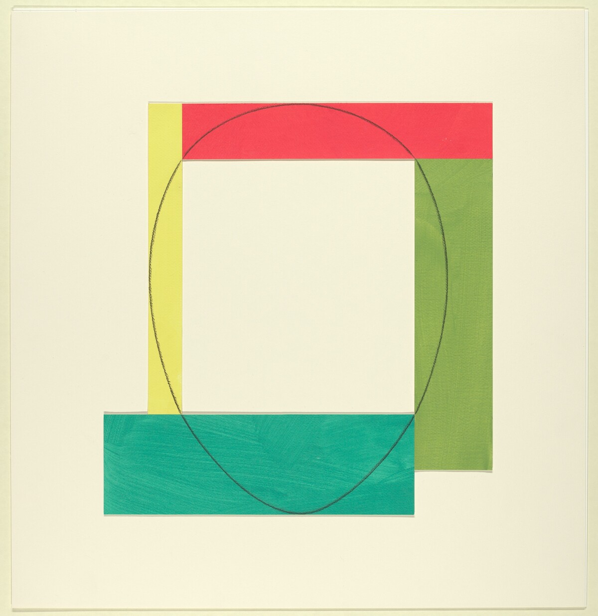 Four Color Frame Painting #1 by Robert Mangold