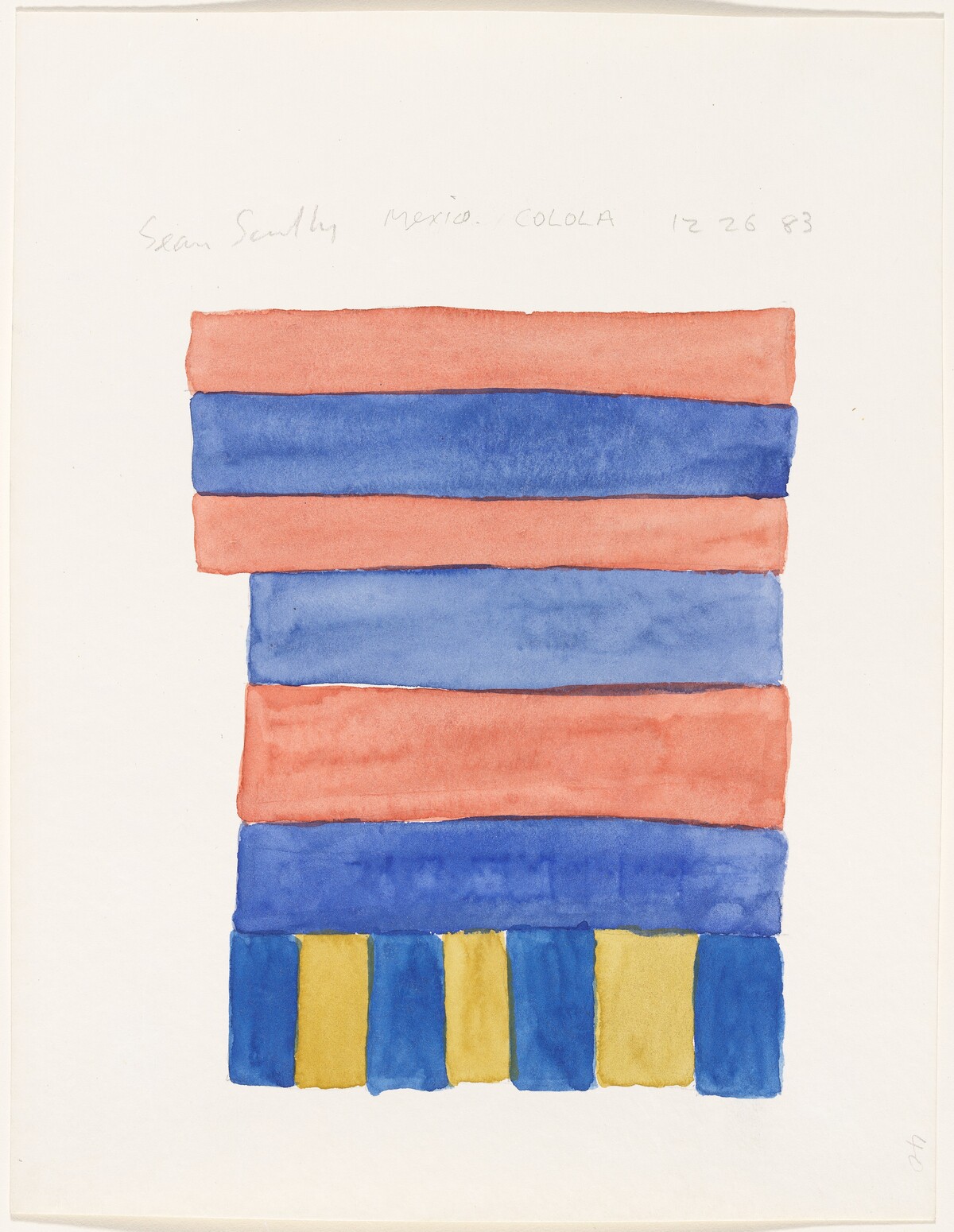 Mexico COLOLA by Sean Scully