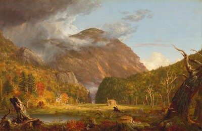 A View of the Mountain Pass Called the Notch of the White Mountains (Crawford Notch)