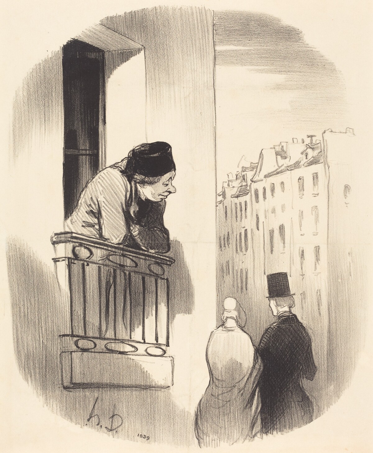 Moi aussi j'ai été jeune... by Honoré Daumier