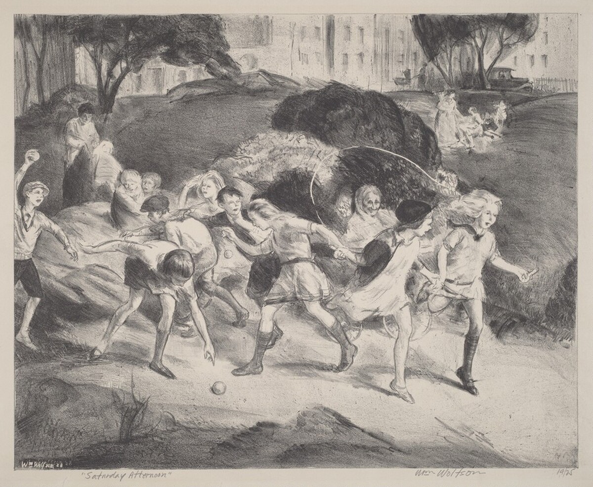 Saturday Afternoon by William Wolfson