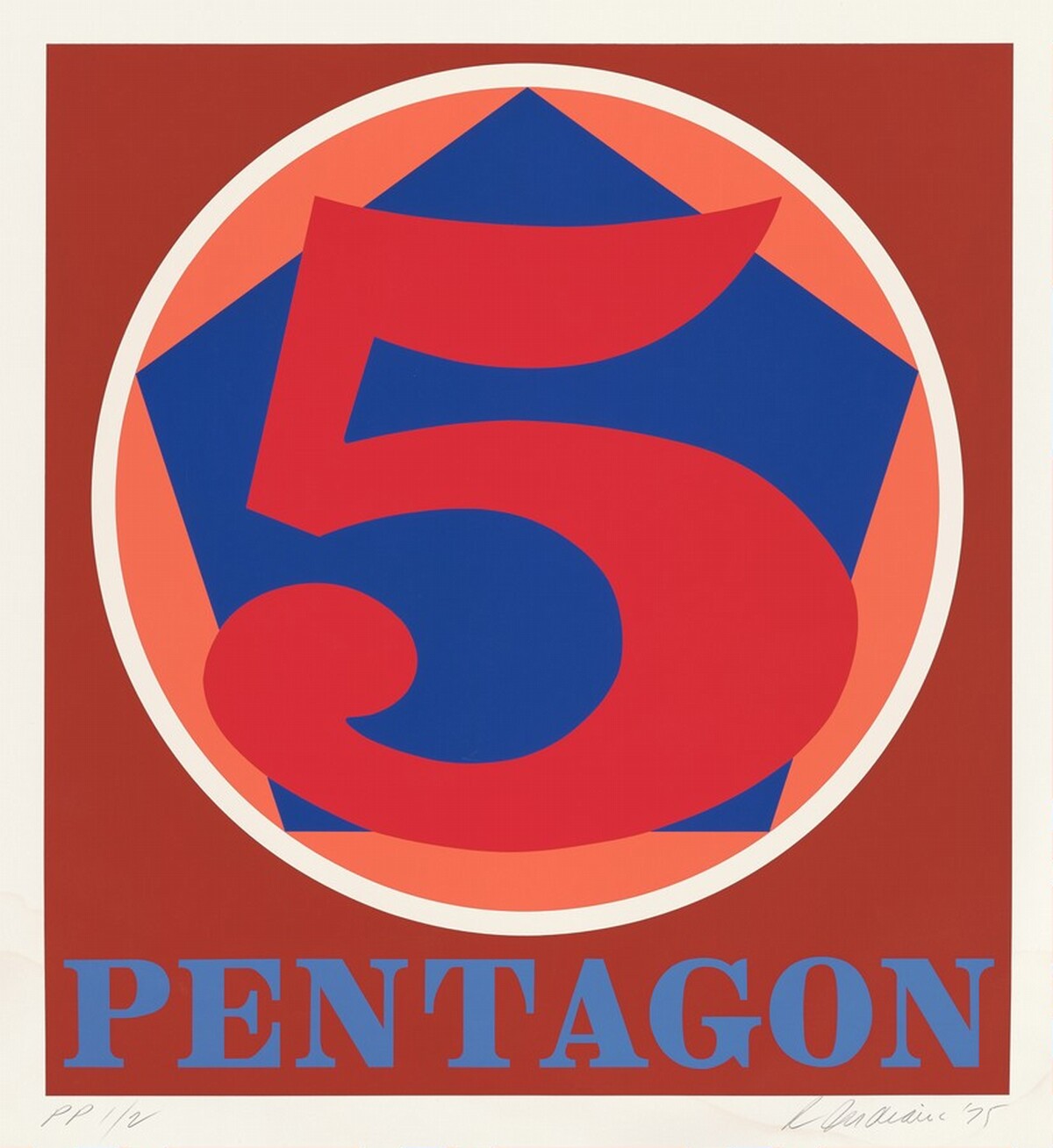 Pentagon by Robert Indiana