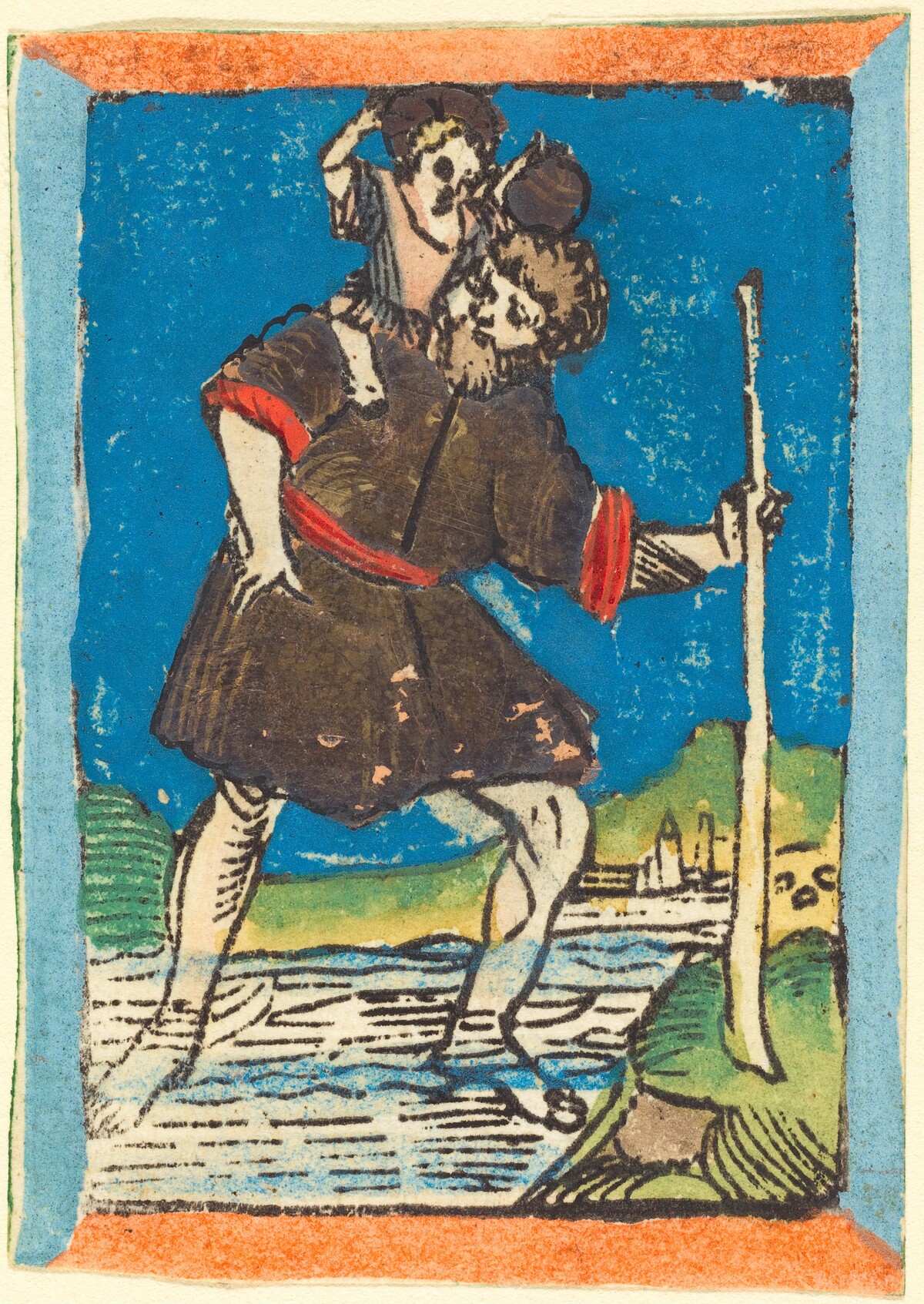 Saint Christopher by German 15th Century