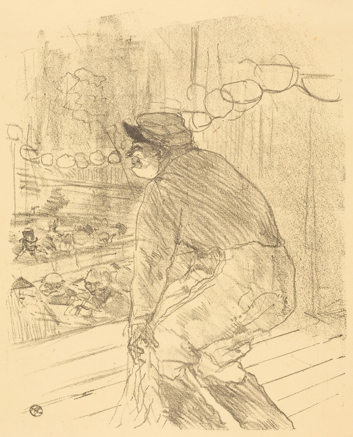 Polin by Henri de Toulouse-Lautrec