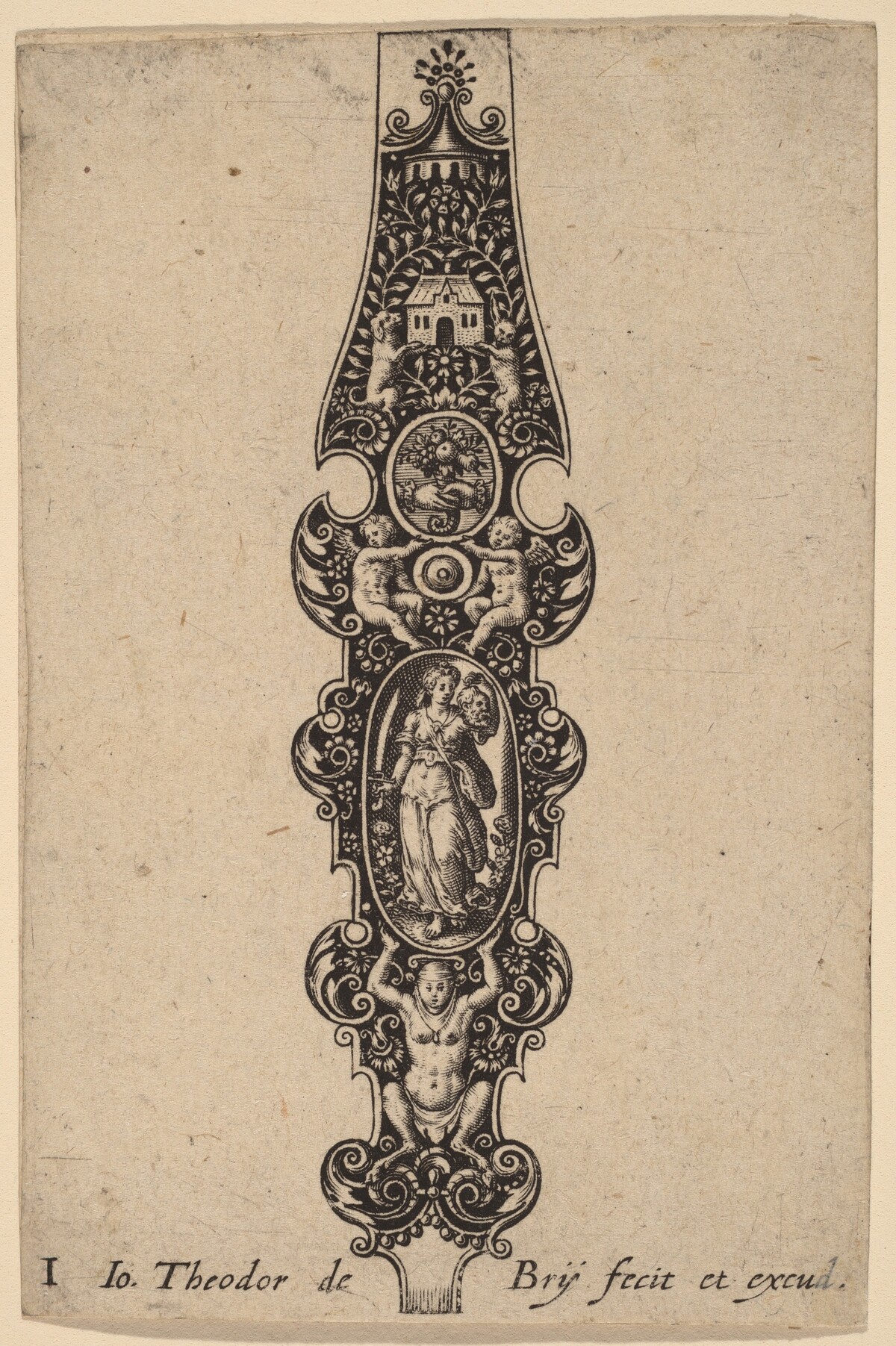 Ornament by Theodor de Bry