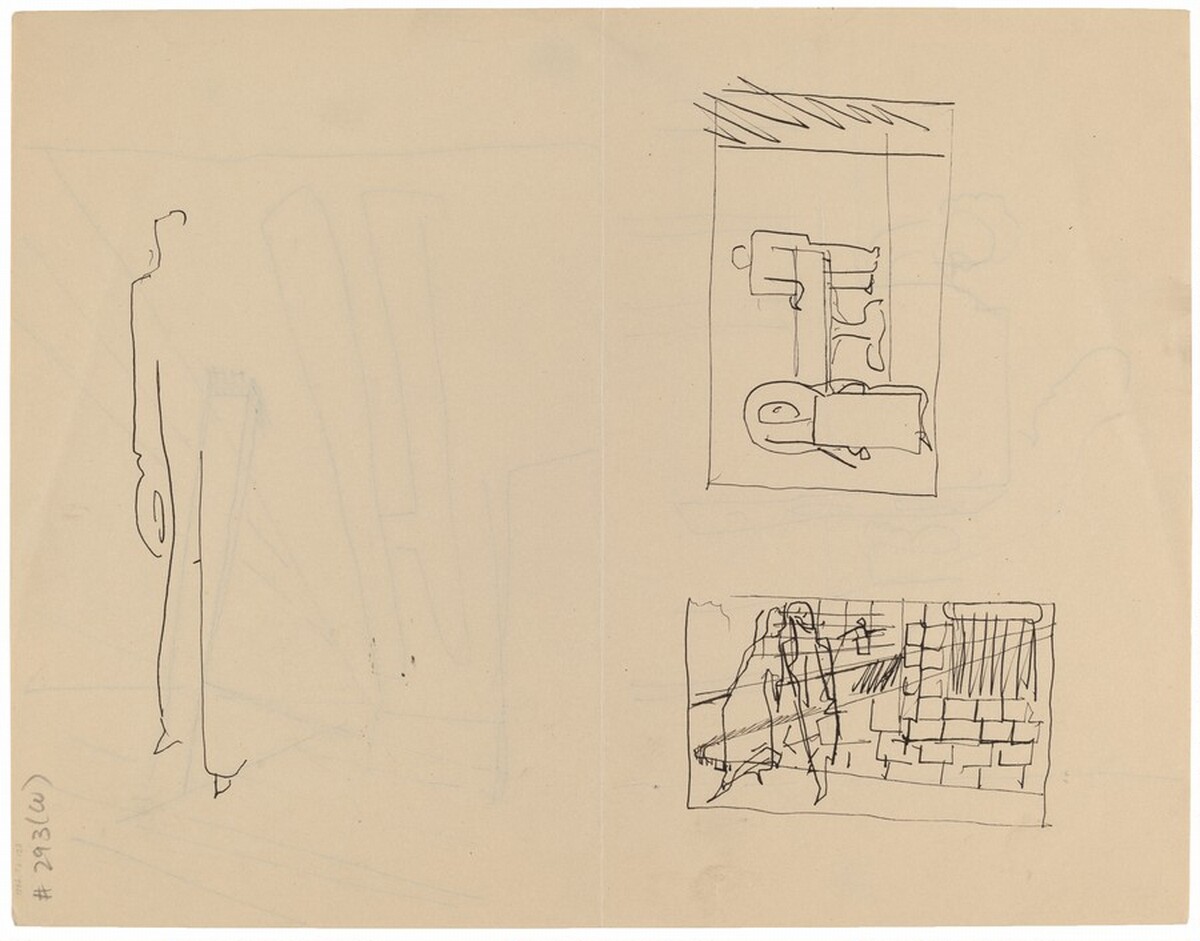 Figure Studies [verso] by Mark Rothko