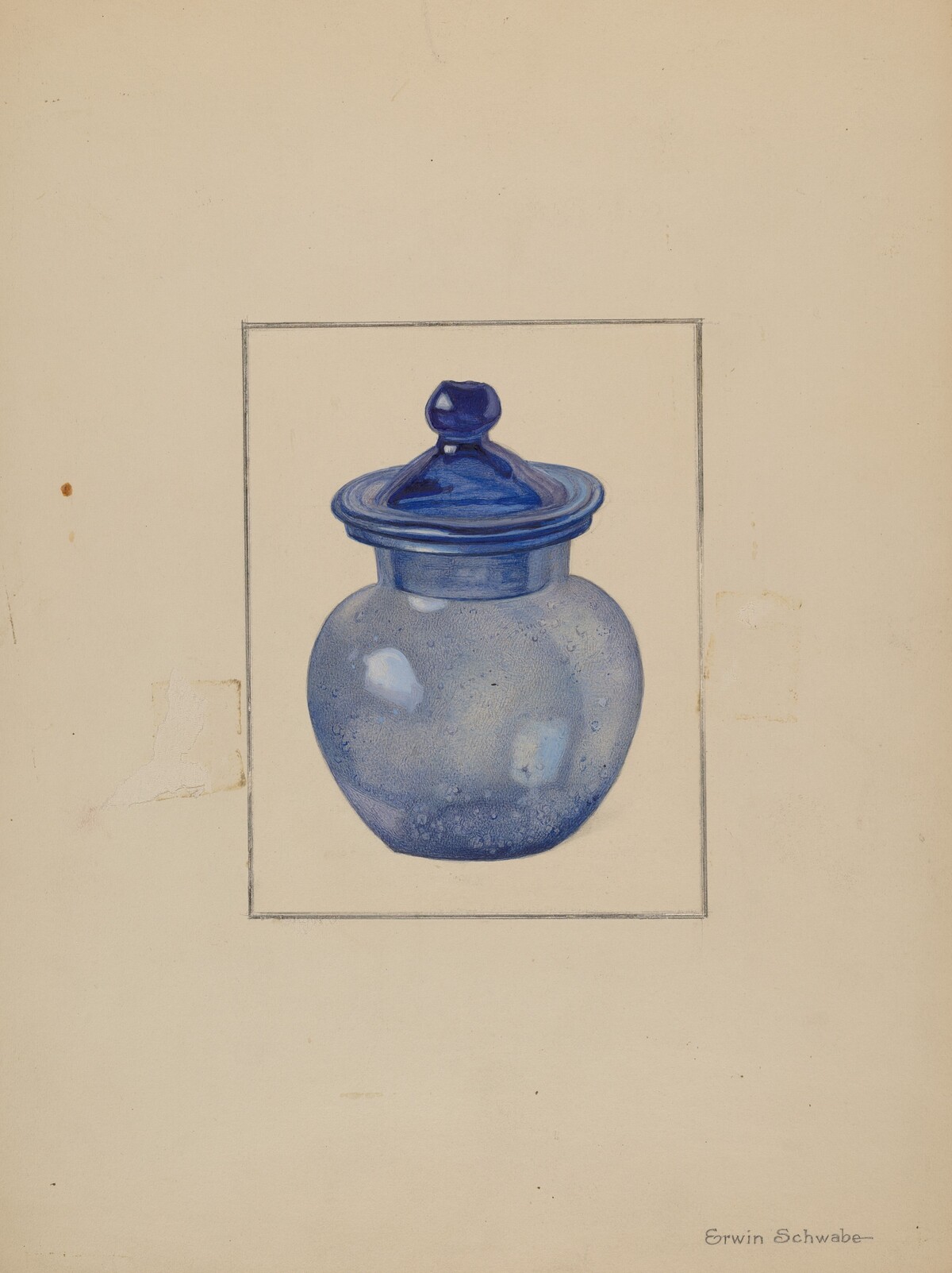 Rose Petal Jar by Erwin Schwabe