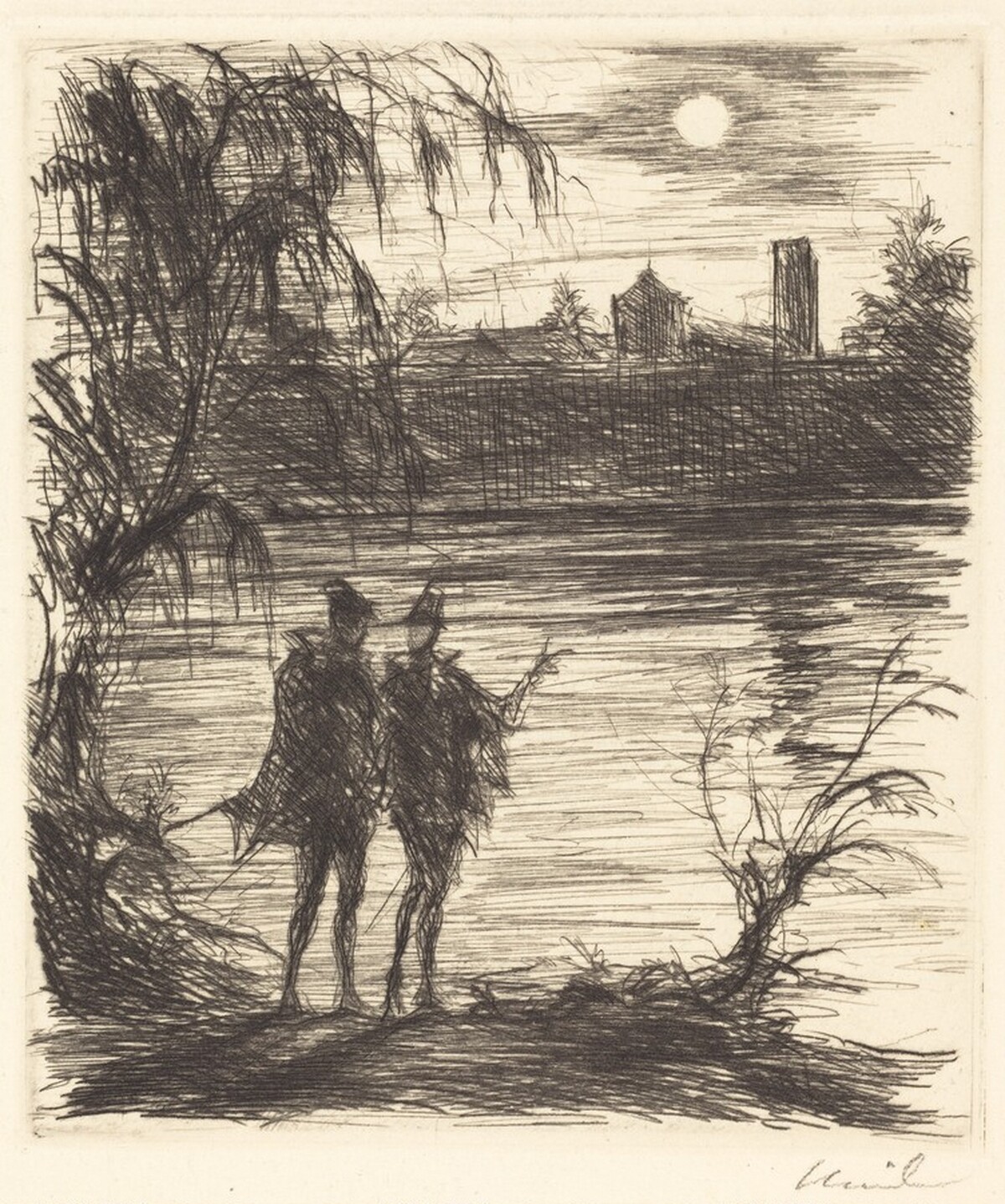 The Lake by Hans Meid