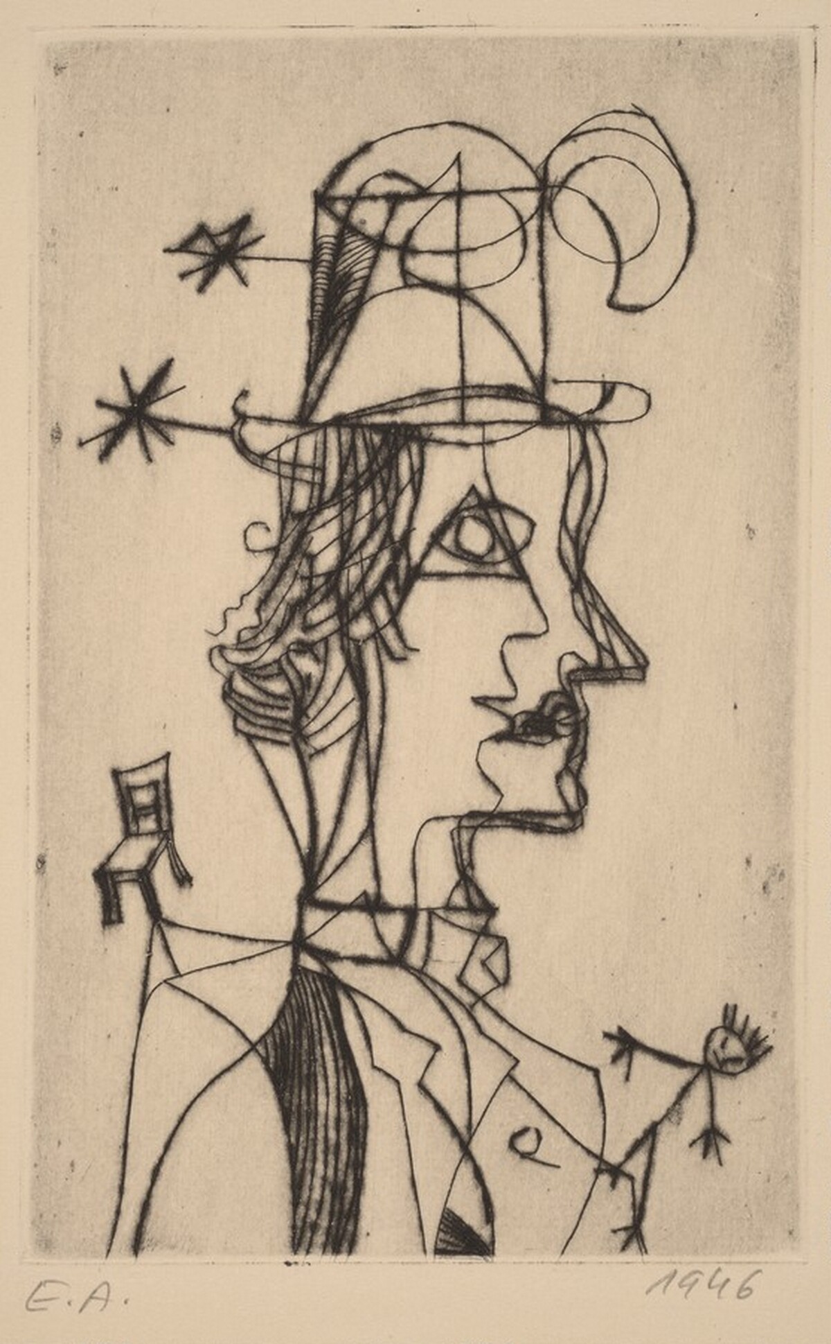 Absurd Profile by Jirí Balcar